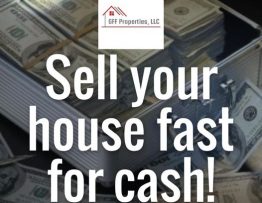 Sell your house fast for cash!