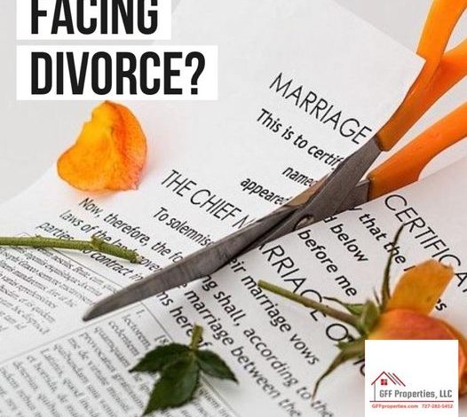 Facing divorce sell house